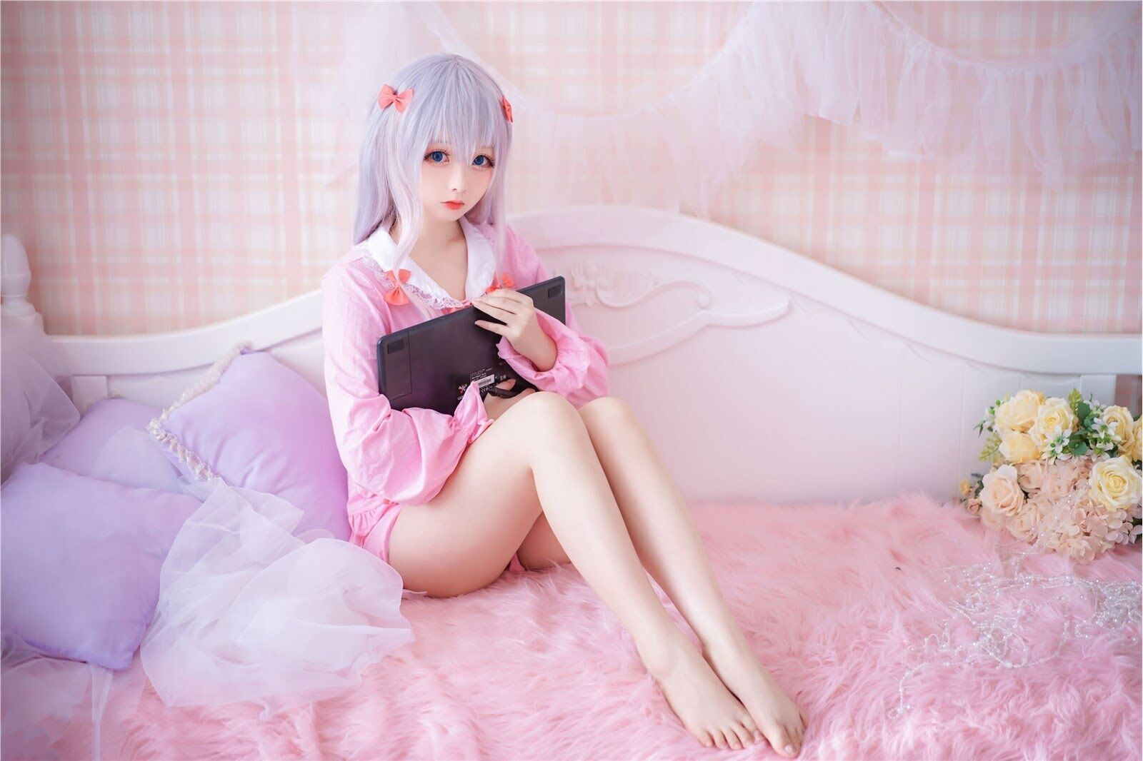 娇羞可爱的粉色萝莉【32P】(图3)