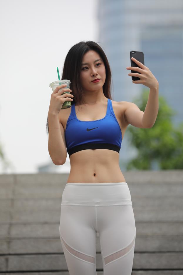 【街拍】骑摩拜的俏丽小姐姐【591P-5.32G】(图15)