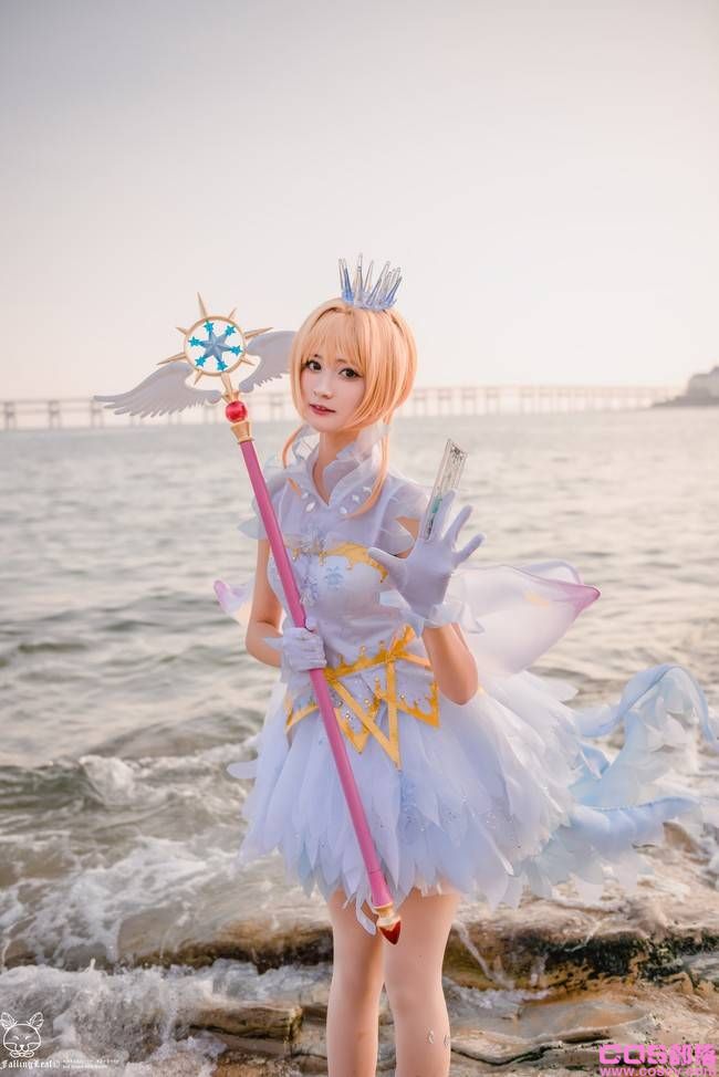 魔卡少女樱 木之本樱cosplay Cn：蝉晚(图8)