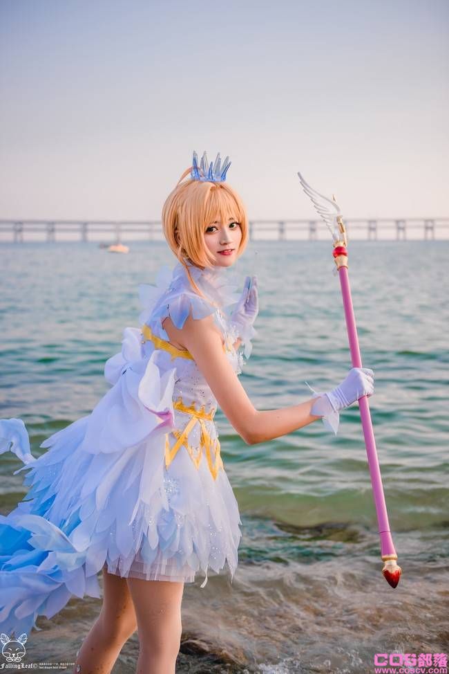 魔卡少女樱 木之本樱cosplay Cn：蝉晚(图5)