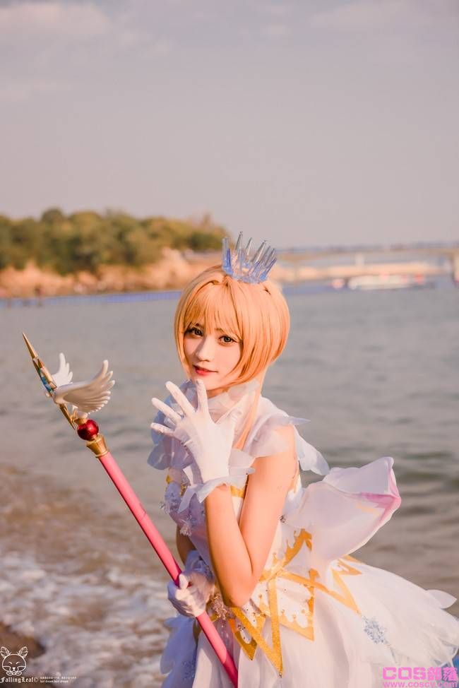 魔卡少女樱 木之本樱cosplay Cn：蝉晚(图13)