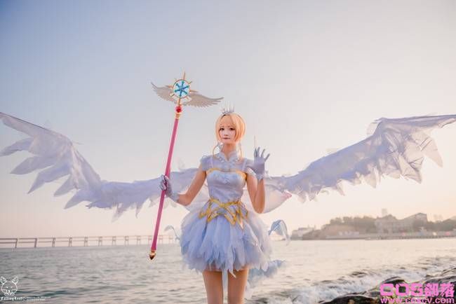 魔卡少女樱 木之本樱cosplay Cn：蝉晚(图10)