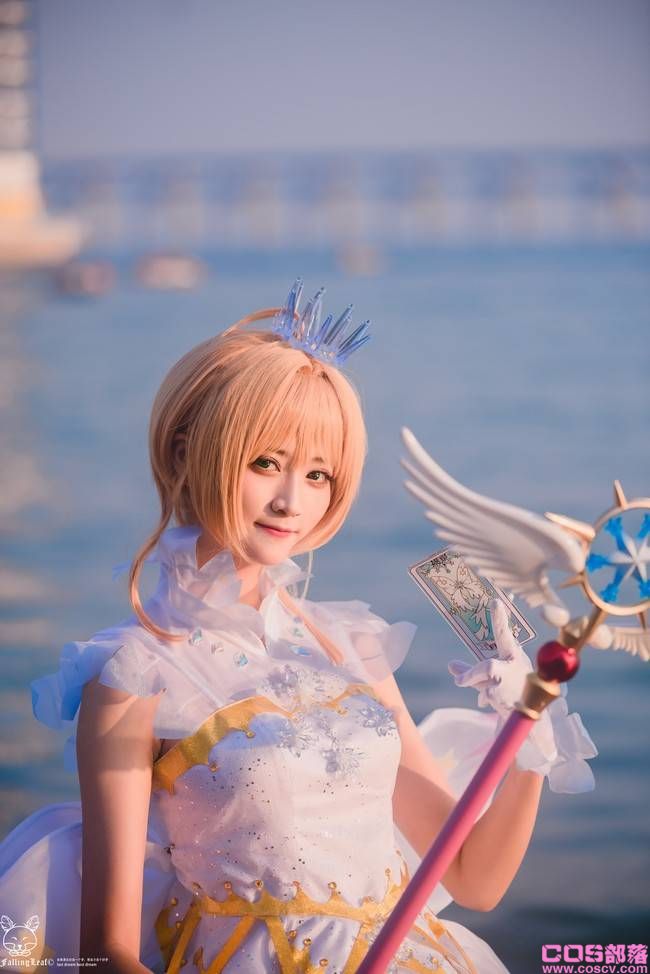 魔卡少女樱 木之本樱cosplay Cn：蝉晚(图14)