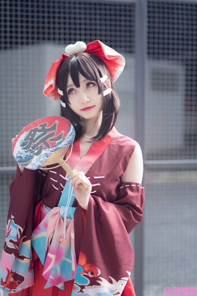 东方Project 灵梦cosplay Cn：未央陌寒w(图5)