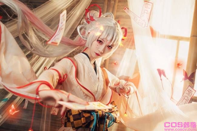 阴阳师cosplay 不知火舞(图10)