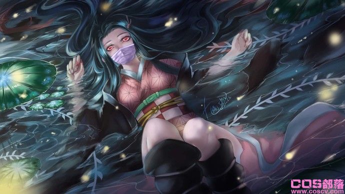 [动漫插画]可爱的二次元角色灶门祢豆子(图8)