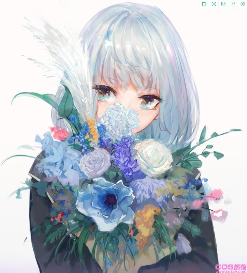 [Pixiv精选]独一无二♡花束插画特辑(图4)