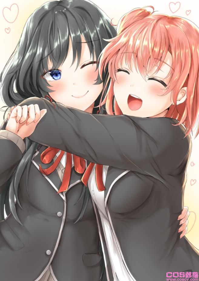 [Pixiv精选]从后拥抱你♡背后抱插画特辑(图1)