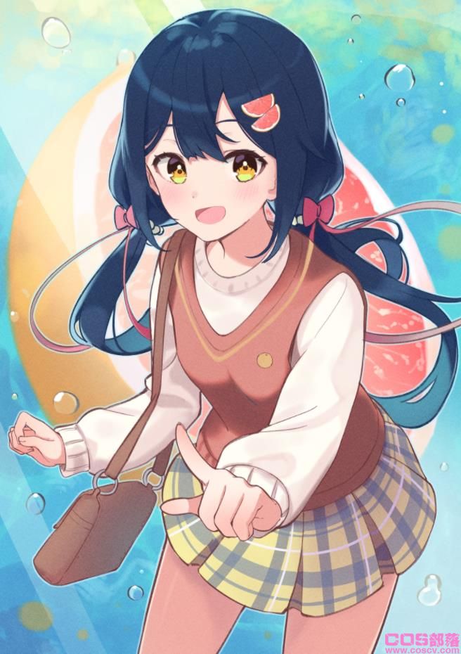 [Pixiv精选]自然垂下的发梢♡低双马尾女孩插画特辑(图1)