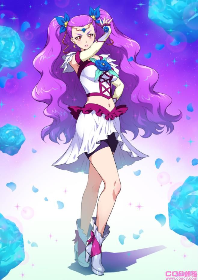 [Pixiv精选]散发神秘感。紫发女子插画特辑(图2)