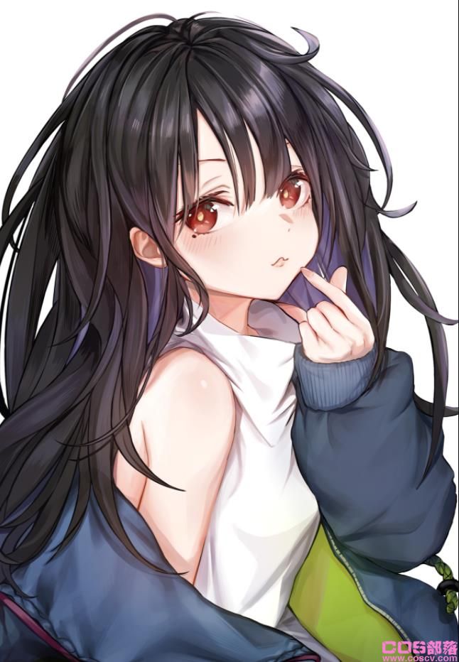 [Pixiv精选]犹如泪珠。泪痣女子插画特辑(图8)