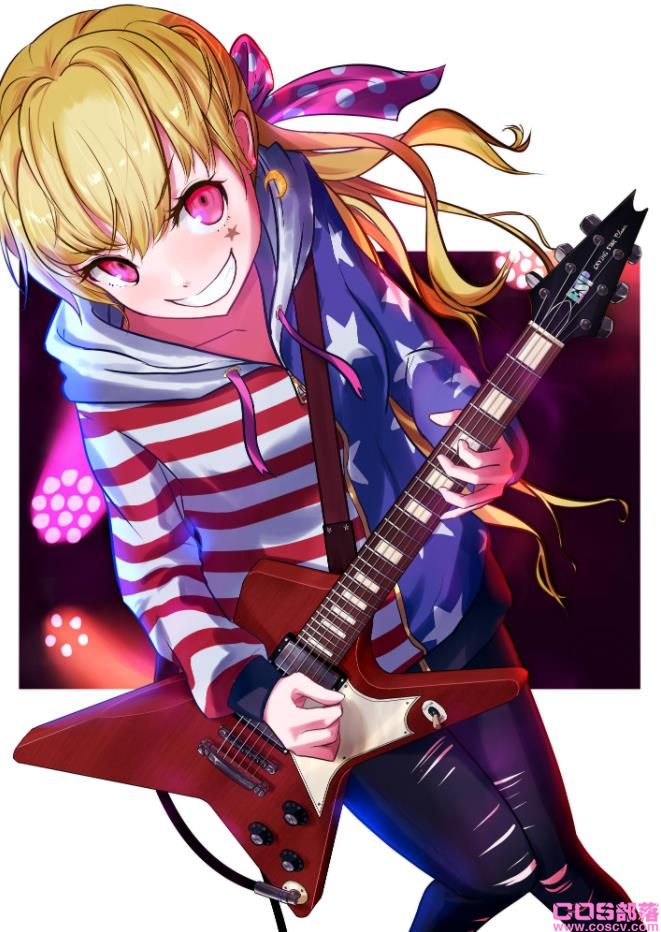 [Pixiv精选]拨动琴弦！吉他女子插画特辑(图3)