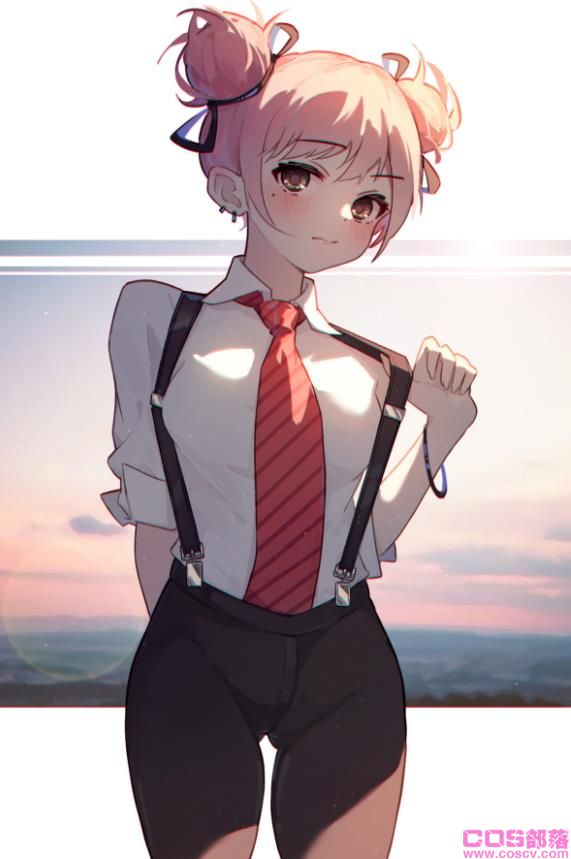 [Pixiv精选]轻轻系起。领带女子插画特辑(图6)
