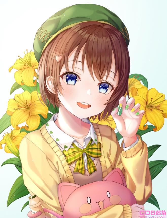[Pixiv精选]清爽摇动。短发女子插画特辑(图5)