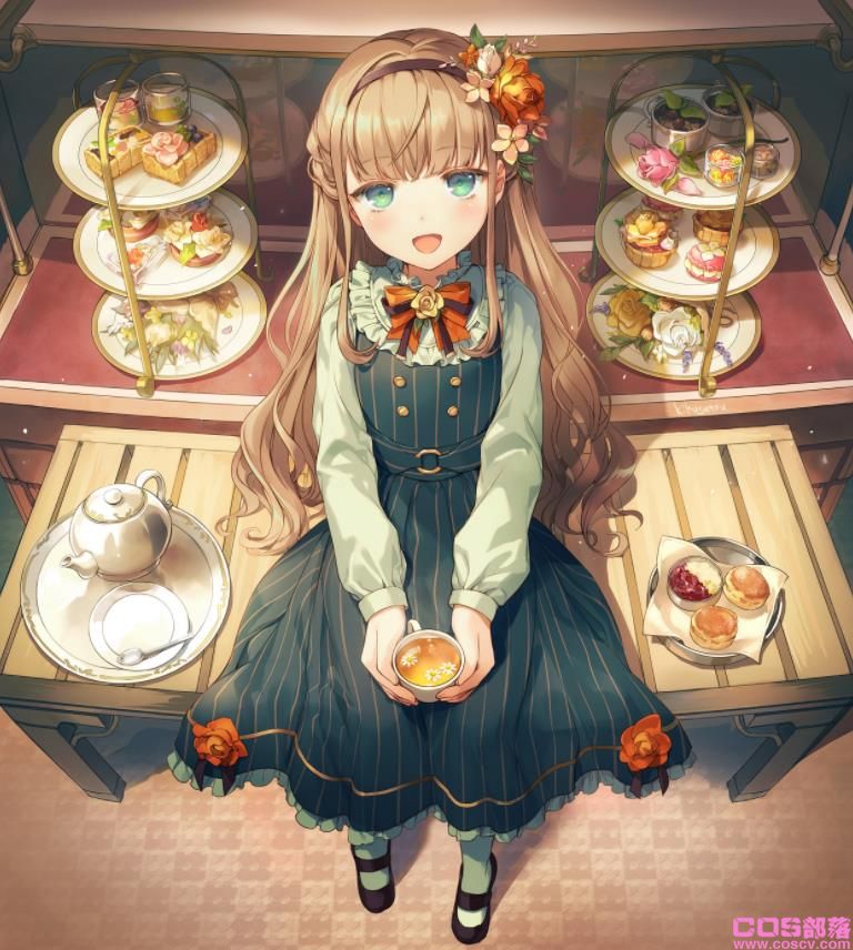 [Pixiv精选]下午茶怎能少了你♡蛋糕架插画特辑(图4)
