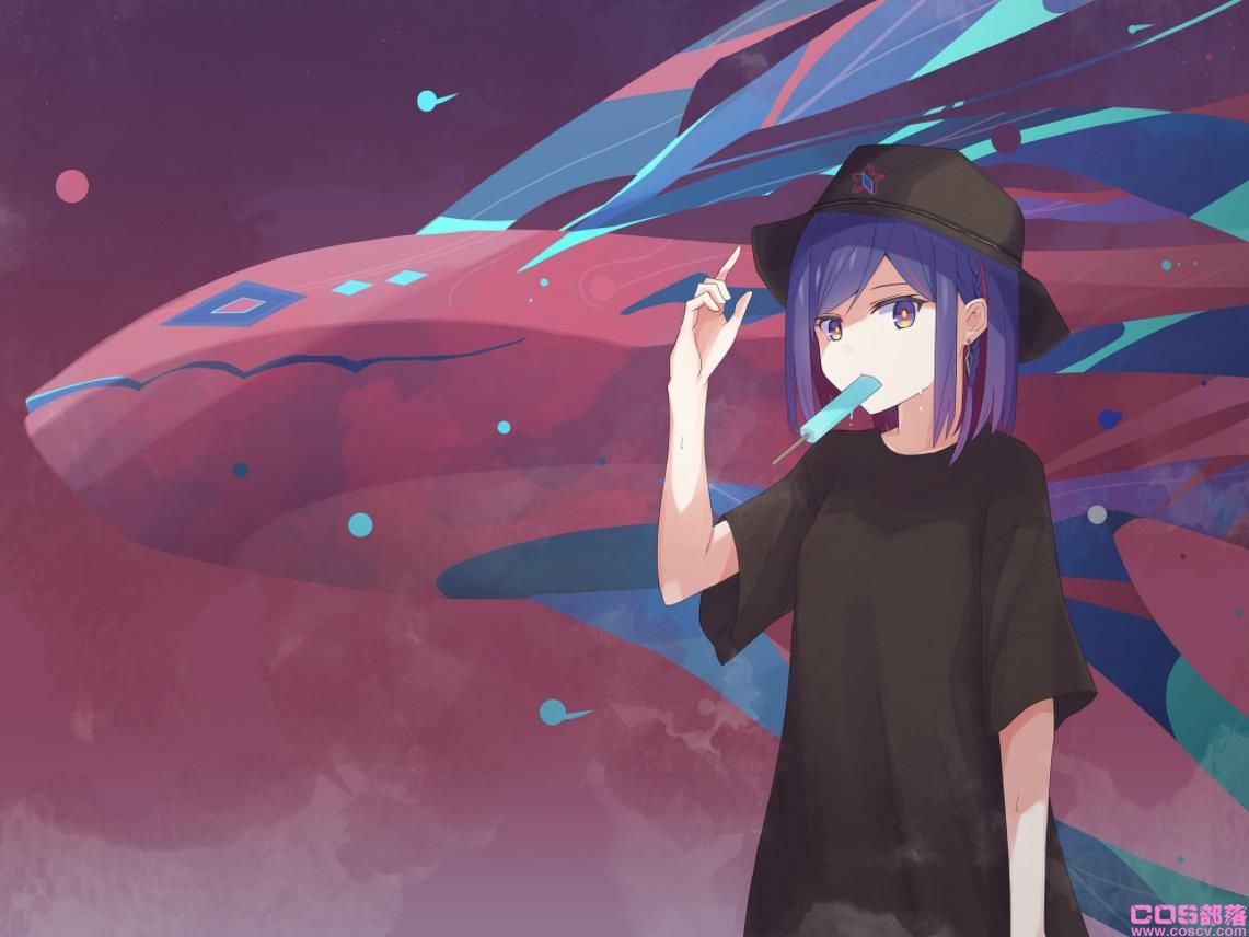 [Pixiv精选]要来一口吗？「叼着冰棒」插画特辑(图7)