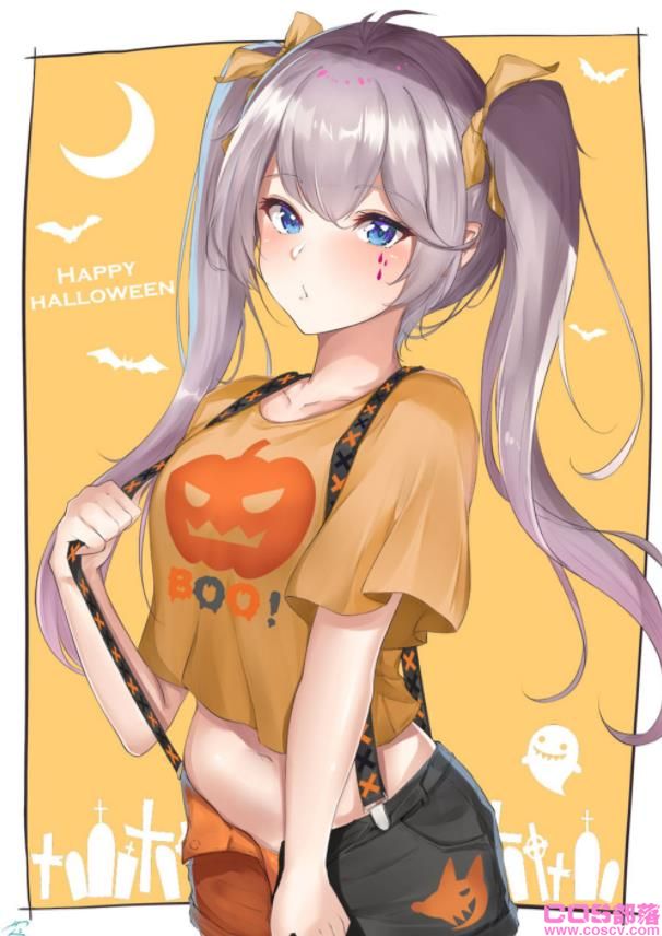 [Pixiv精选]动感又可爱♡背带女子插画特辑(图4)