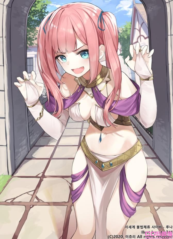 [Pixiv精选]我可不好惹哦。嘎哦姿势插画特辑(图1)