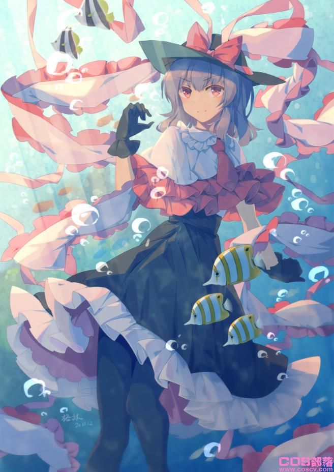 [Pixiv精选]苍蓝的世界。水中插画特辑(图4)