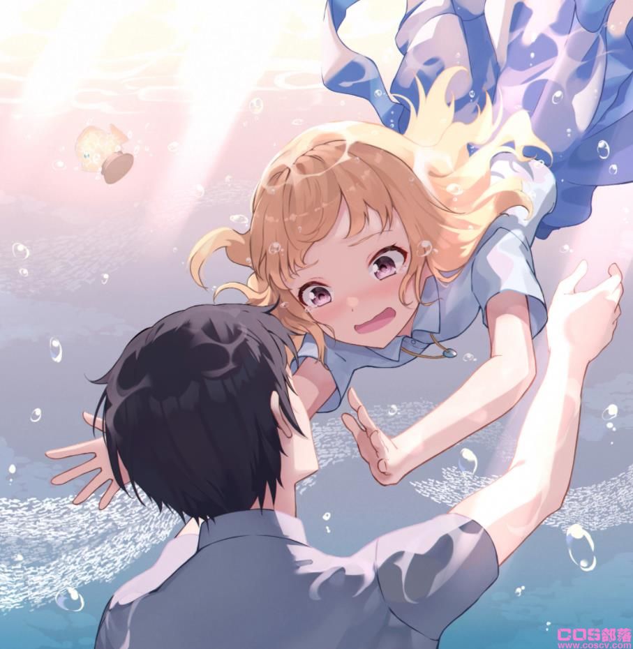 [Pixiv精选]苍蓝的世界。水中插画特辑(图10)