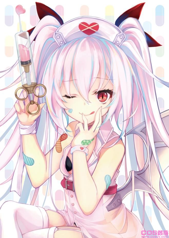 [Pixiv精选]疼痛不再来♡。创可贴女子插画特辑(图3)