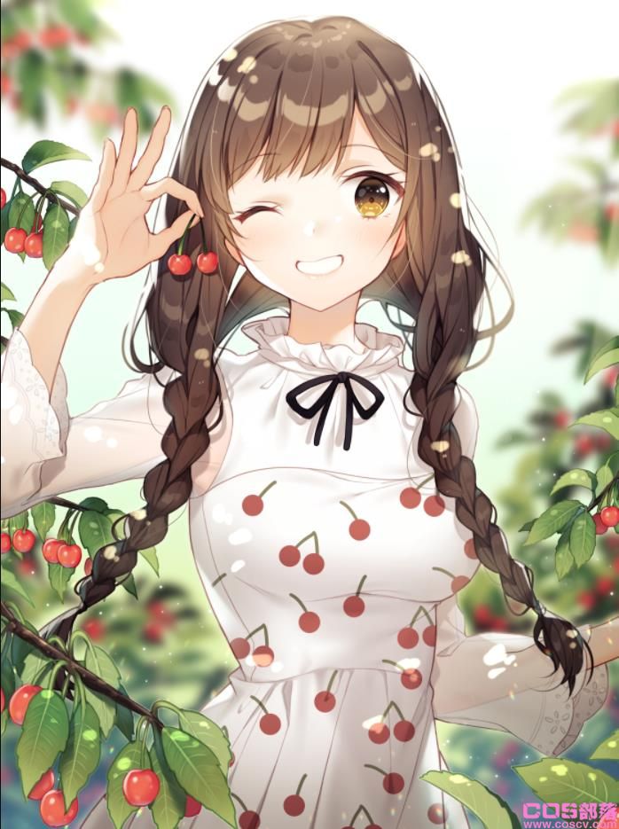 [Pixiv精选]能打上结吗？樱桃插画特辑(图2)