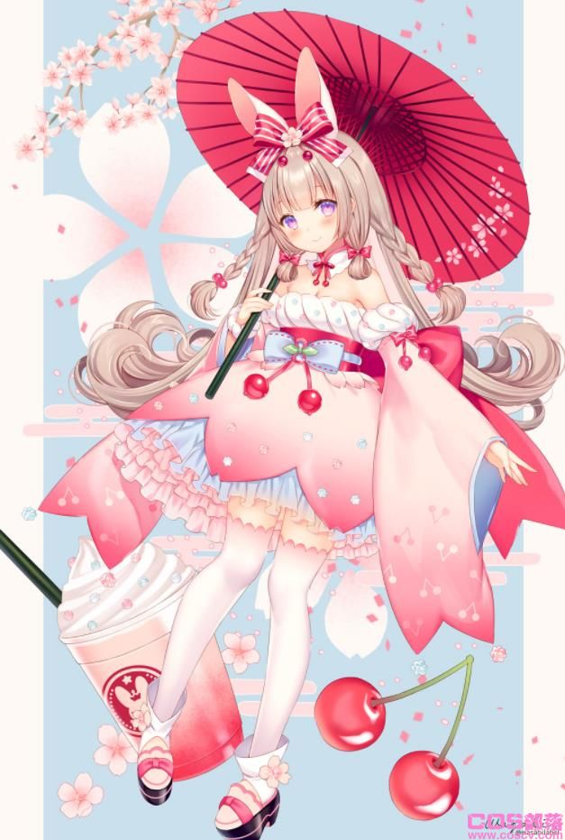 [Pixiv精选]和服与萝莉塔的完美结合♡和风萝莉塔插画特辑(图5)