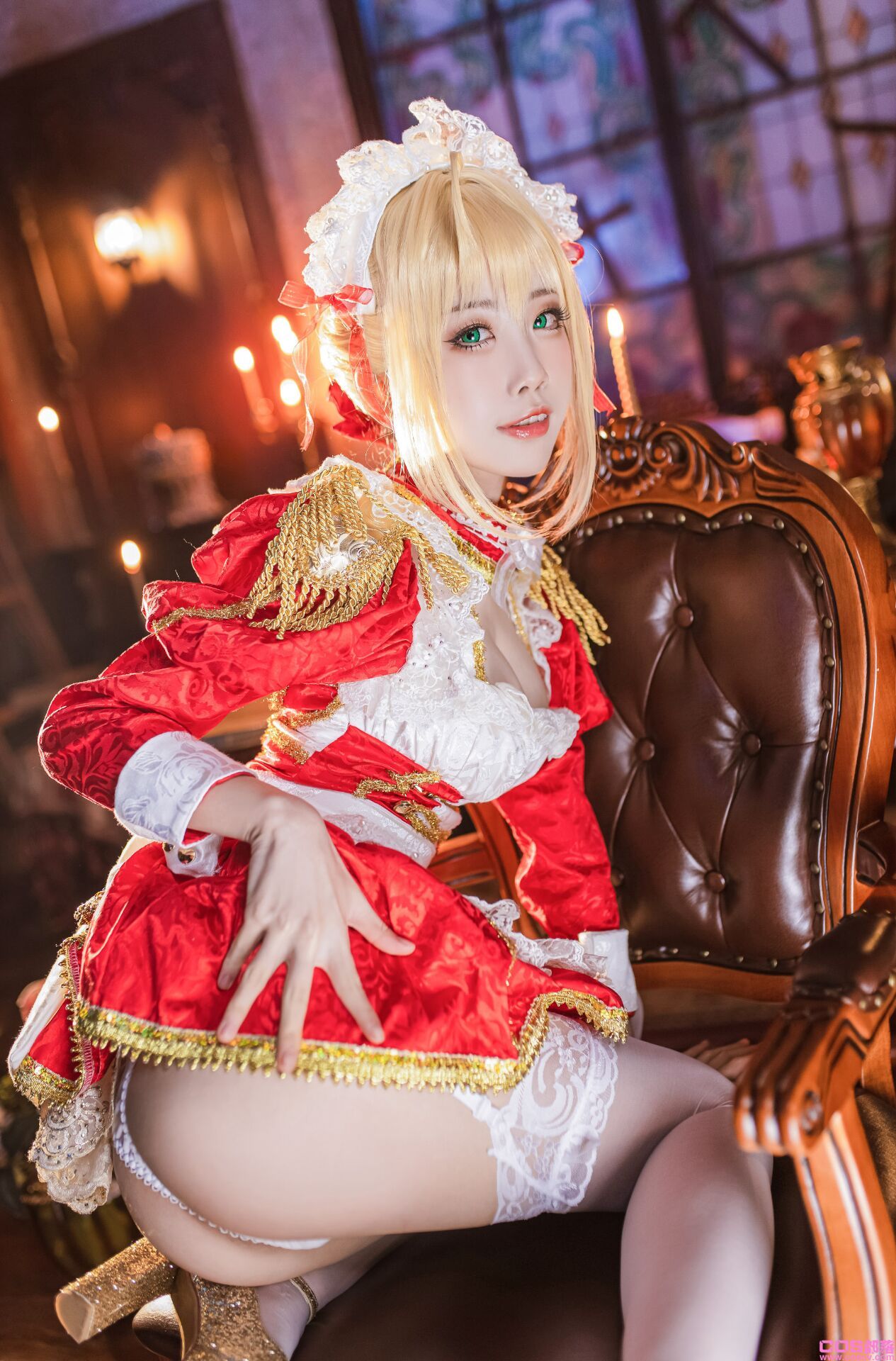 尼禄 yd同人女仆Cosplay【25P】(图5)