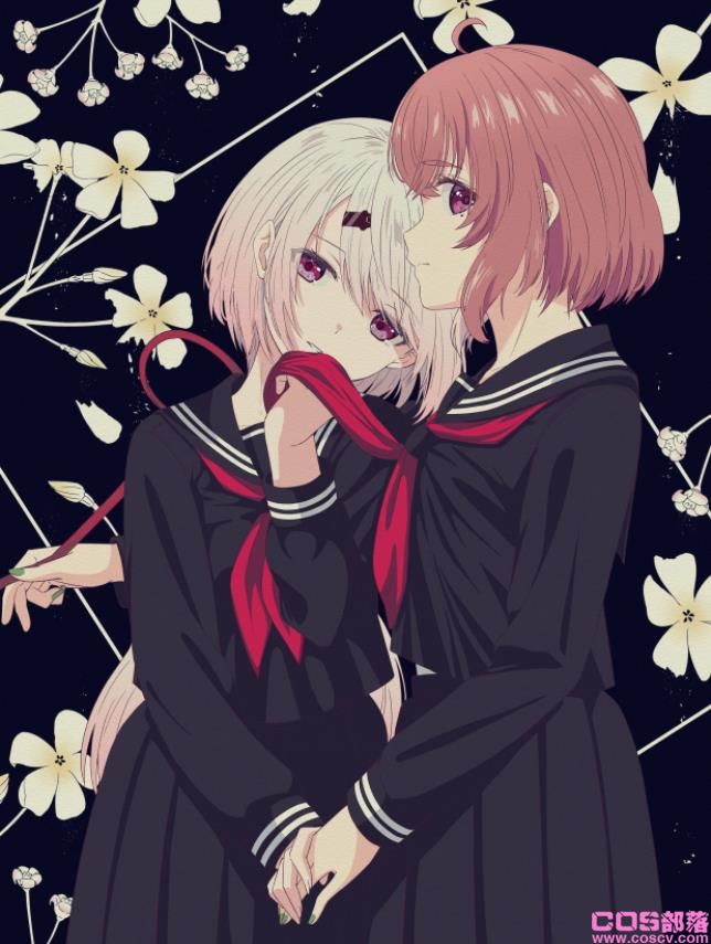 [Pixiv精选]你更爱哪款？黑VS白水手服插画特辑(图7)