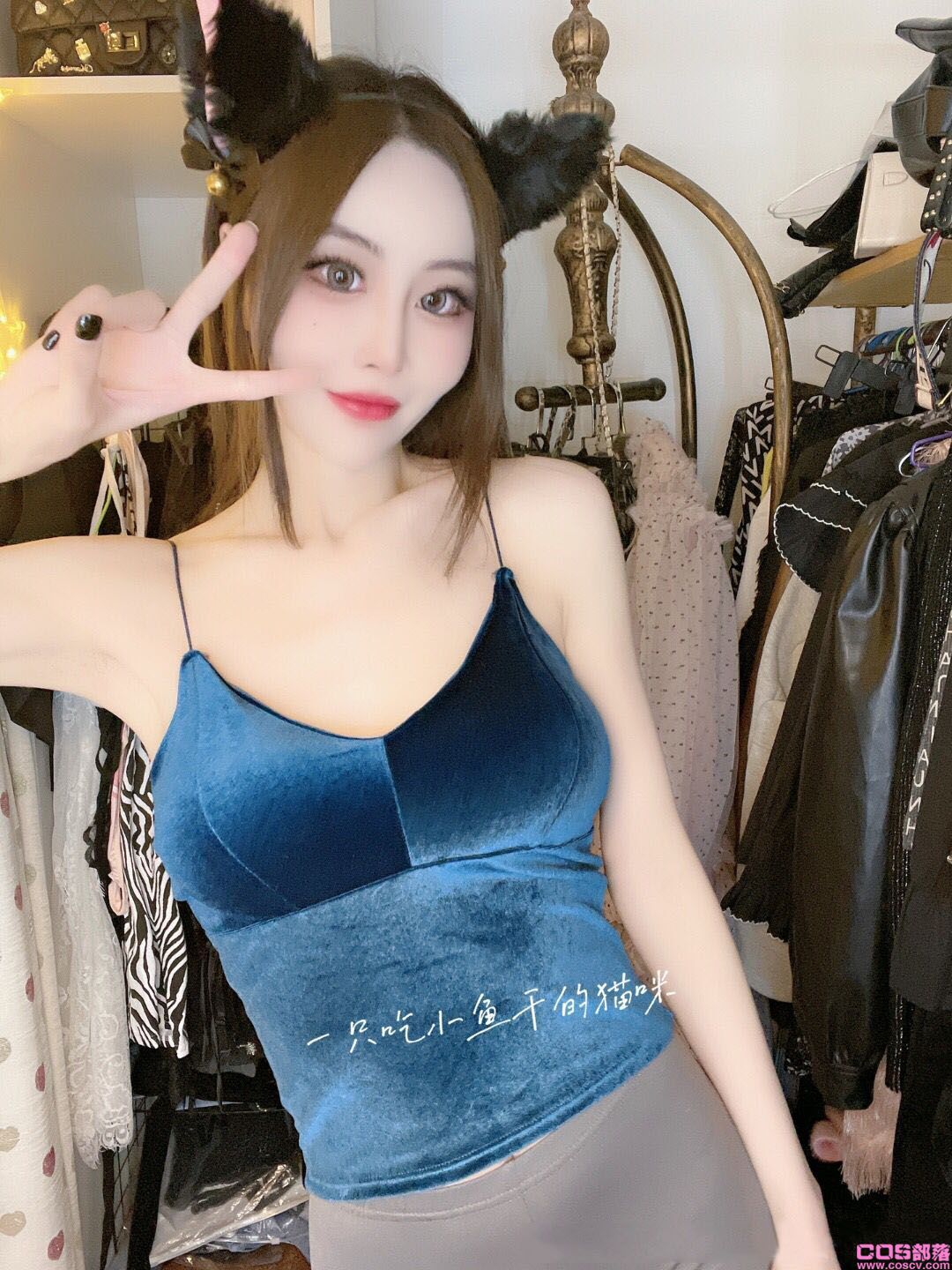 丝绒吊带弹力修身(图4)