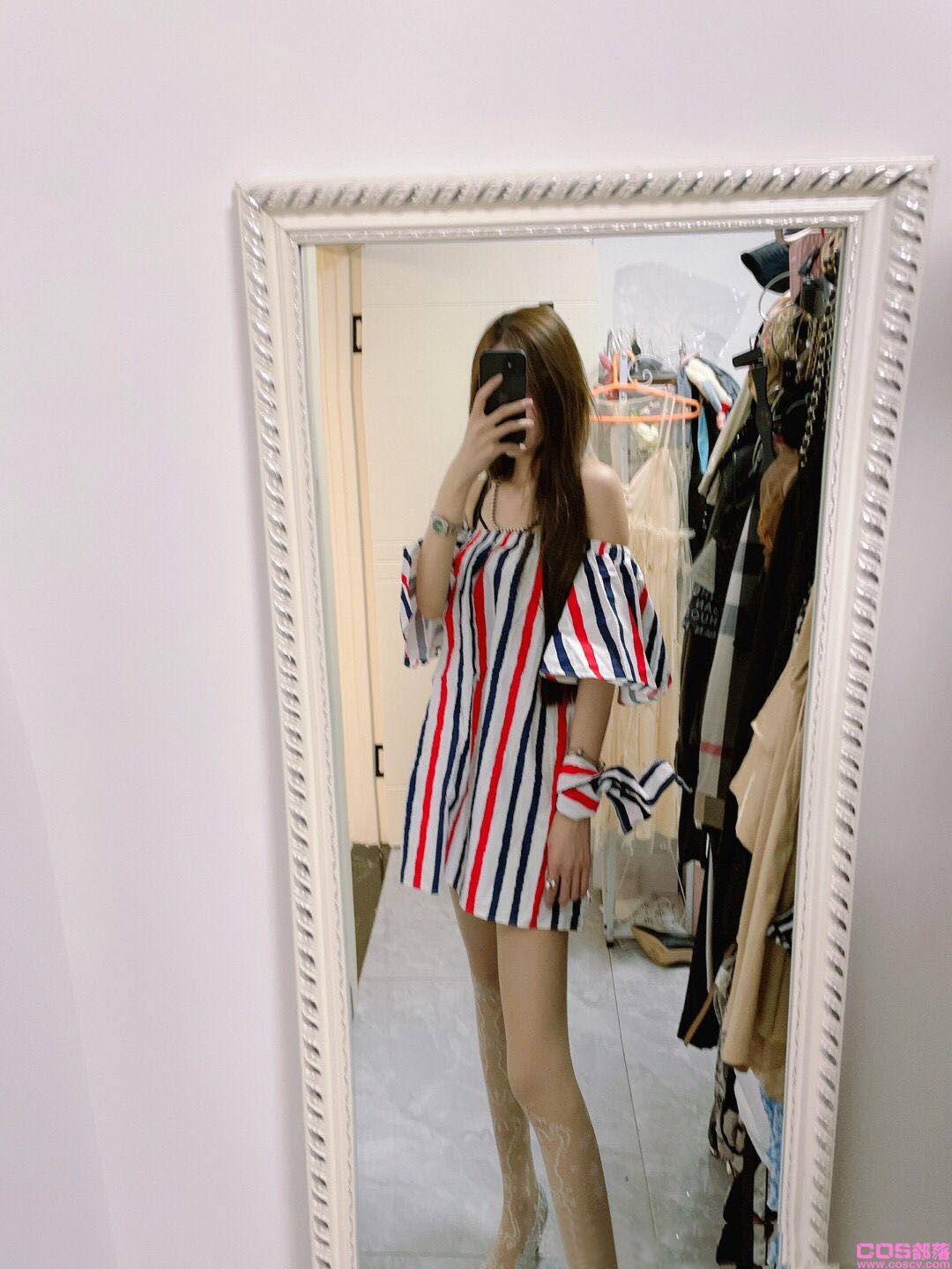 条纹连衣裙(图5)