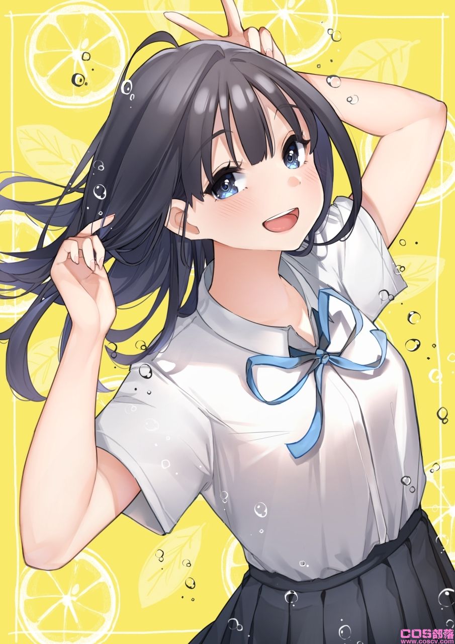 今日份二次元推送：制服少女(图6)