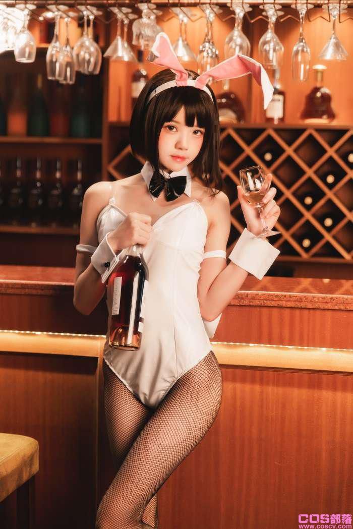 罗利风COS 桜桃喵 – 加藤惠系列之兔女郎【29P/0.99GB】(图1)