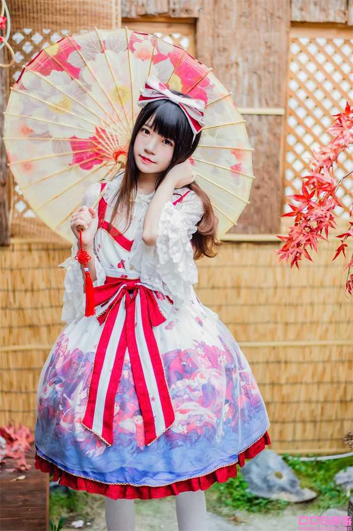 罗利风COS 桜桃喵 - 和风lolita【22P/162MB】(图1)