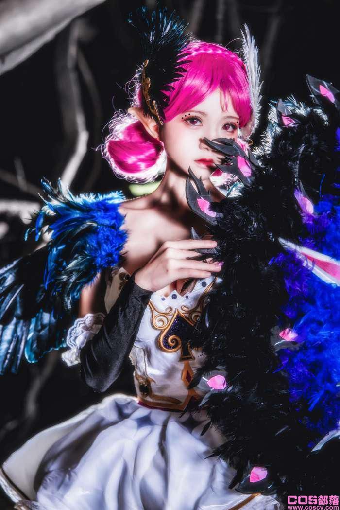 罗利风COS 桜桃喵 - 小乔天鹅之梦【12P/278MB】(图1)