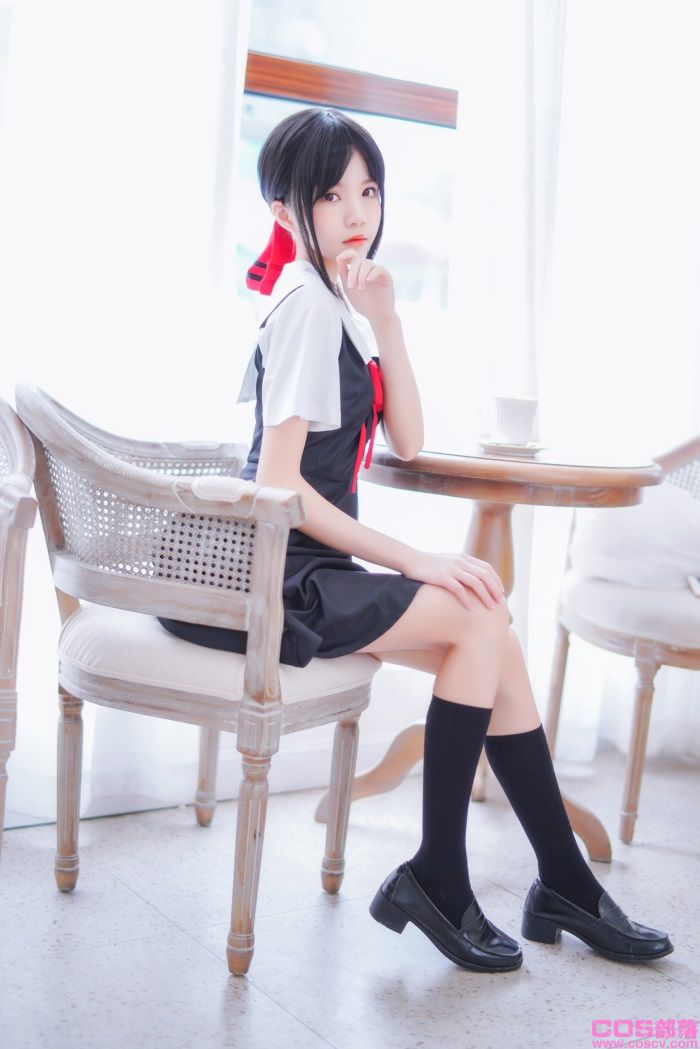 网紅Coser@桜桃喵 - 四宫辉夜【10P/135MB】(图1)