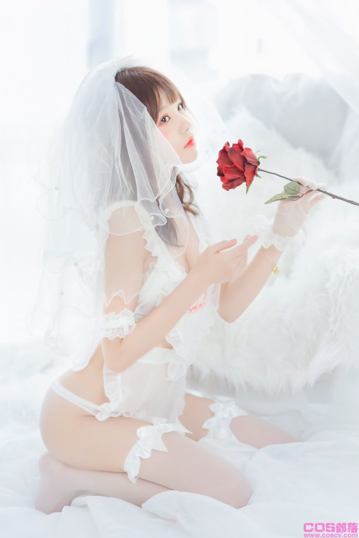 人气Coser@桜桃喵 - 轻纱02【34P/380MB】(图1)