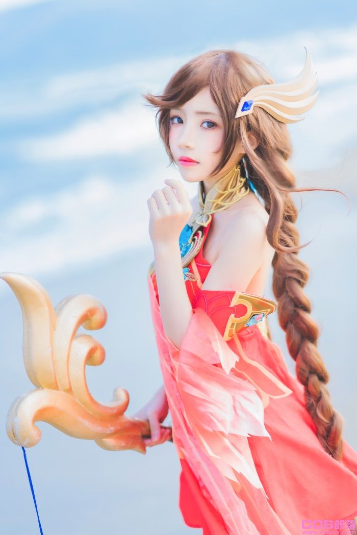 人气Coser@桜桃喵 – 王者荣耀沧海大乔【26P/367MB】(图1)