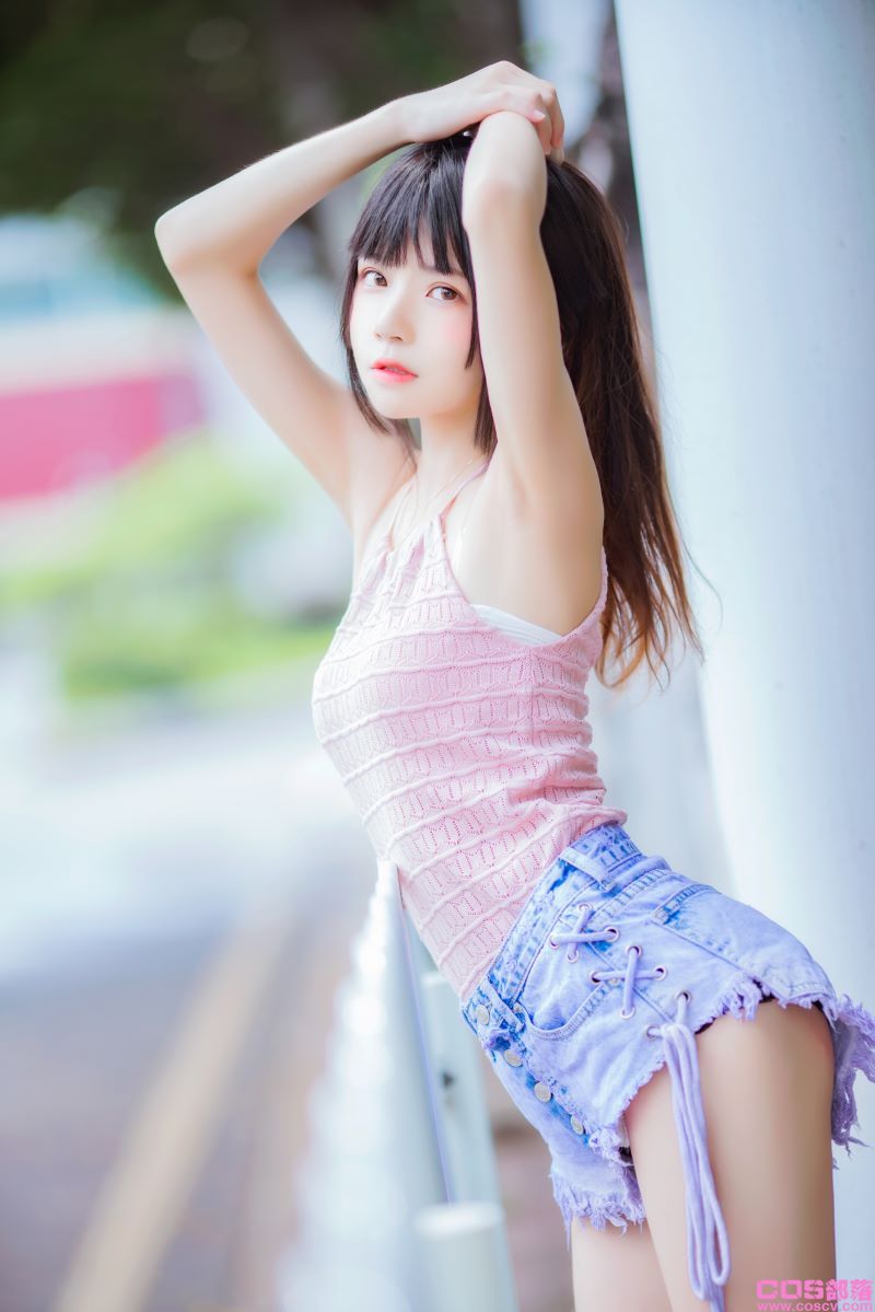 人气Coser@桜桃喵 清新×4【48P/725MB】(图1)