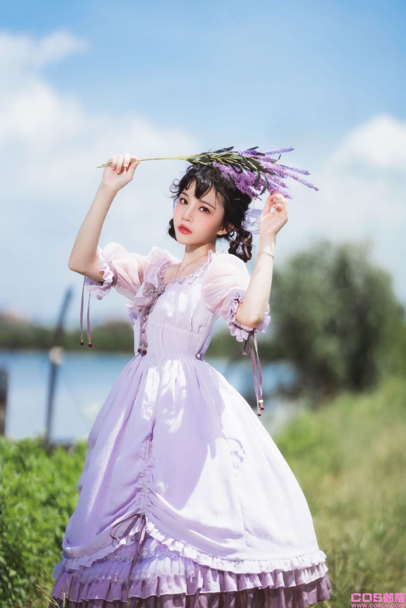 人气Coser@桜桃喵 少女×4【66P/1.06G】(图1)
