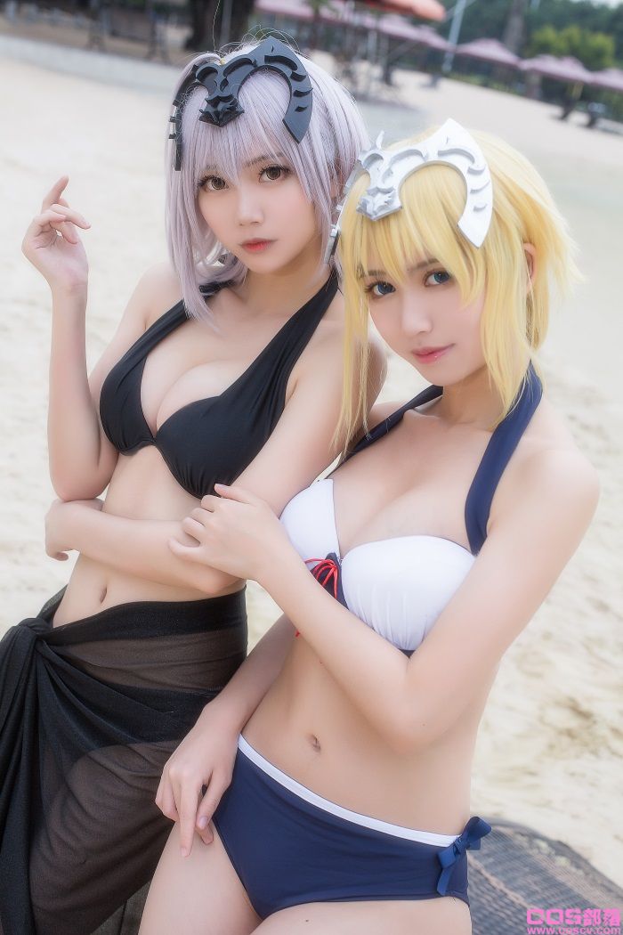 人气动漫Coser@鳗鱼霏儿&大肉丸 贞德【58P/578MB】(图2)