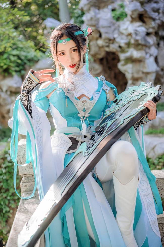 雪河琴娘 古风御姐 Cn:鹿璐LU(图2)