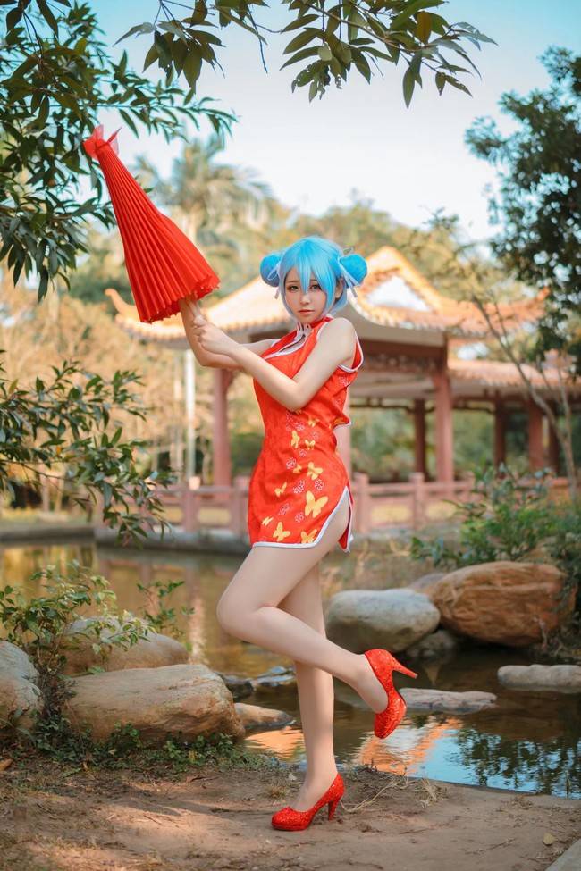 蕾姆红色旗袍 Cn小闻筒子(图1)