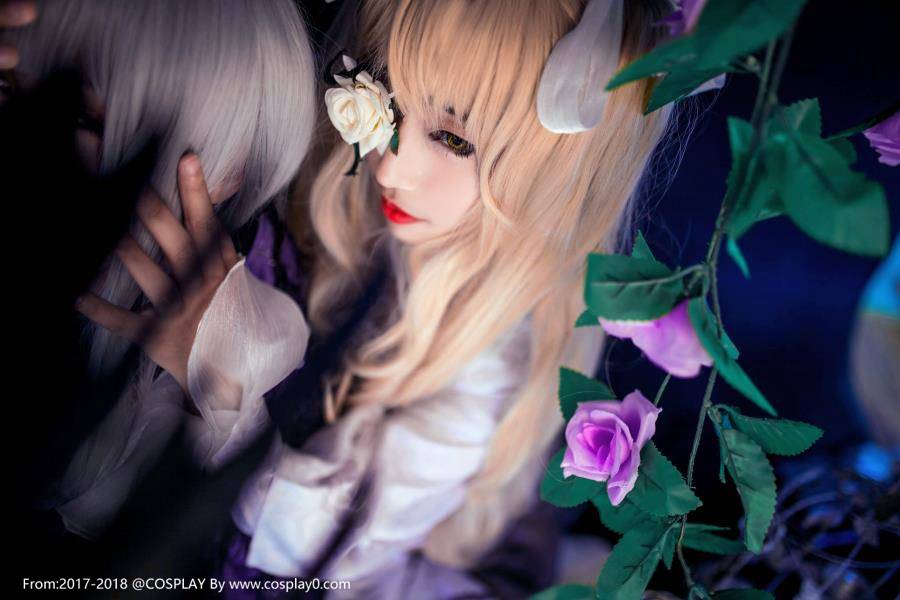 蔷薇少女大正水银灯雪华绮晶Cosplay可爱萝莉(图7)