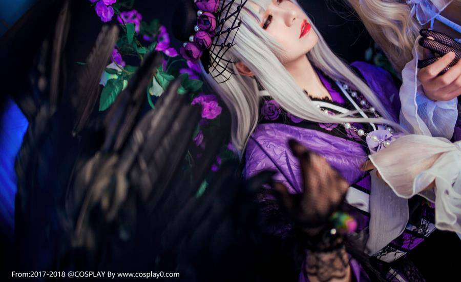 蔷薇少女大正水银灯雪华绮晶Cosplay可爱萝莉(图11)