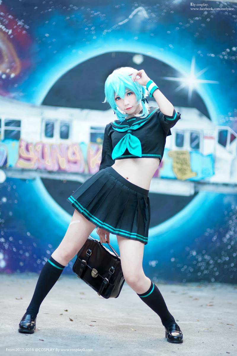 ElyEE子和风系列朝田诗乃Cosplay同人本子写真合集(图6)