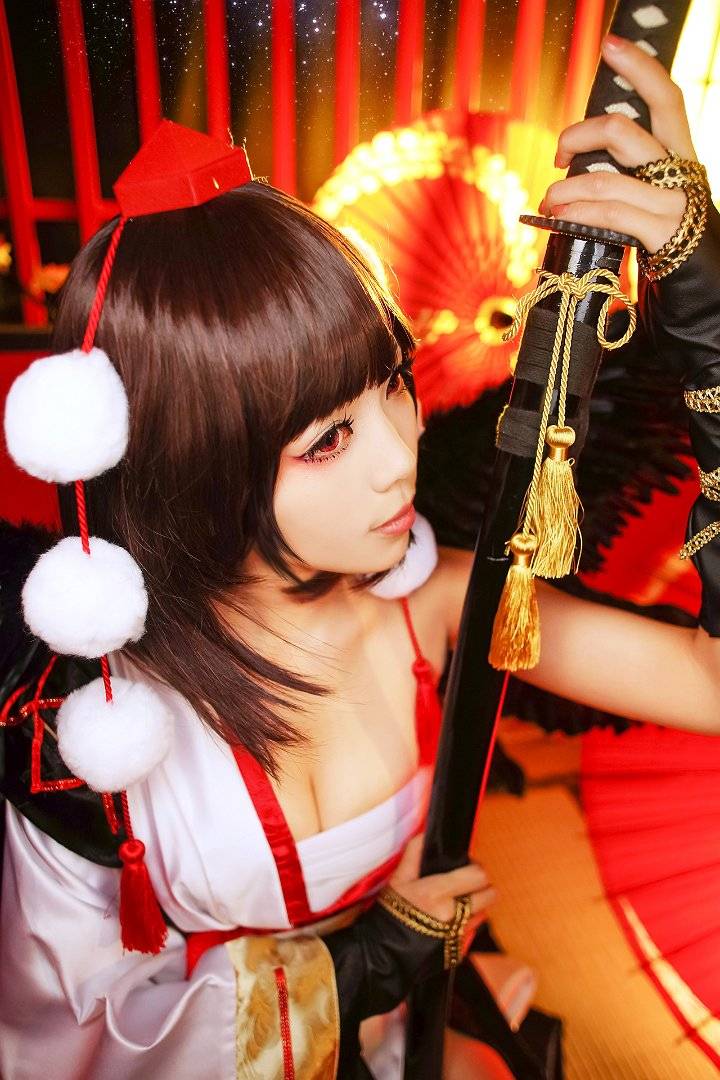 【cosplay】[Ely] Ely x Touhou Red Maple 1(图5)