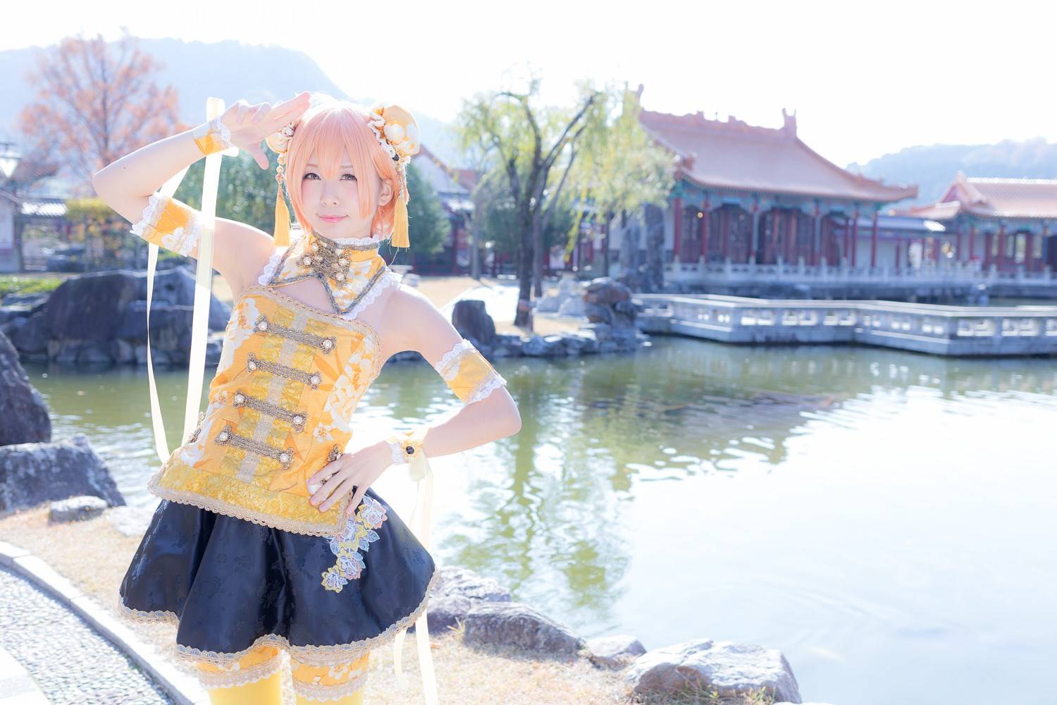 【cosplay】团子头元气少女(图4)