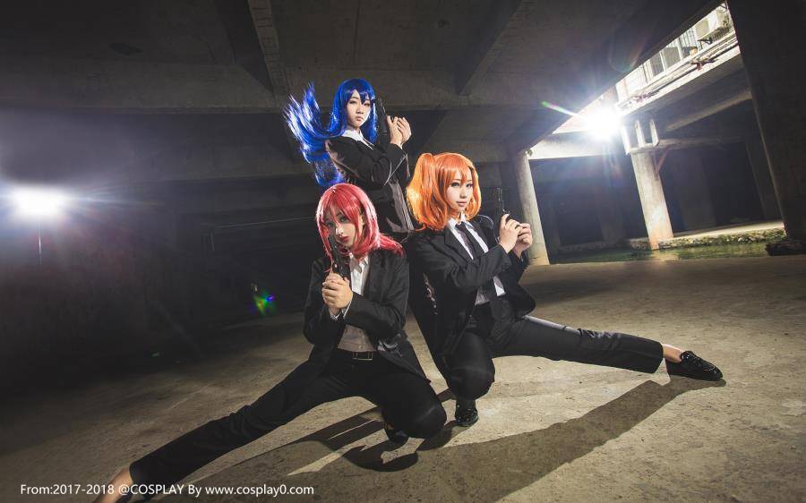 制服美女姐妹花西木野真姬园田海未Cosplay写真(图3)