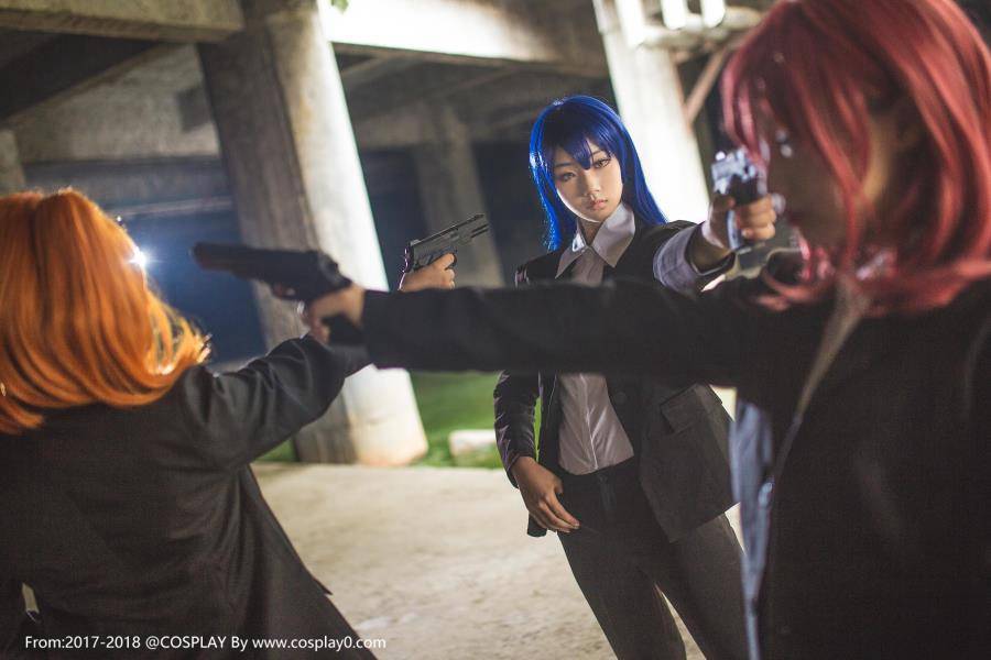 制服美女姐妹花西木野真姬园田海未Cosplay写真(图4)